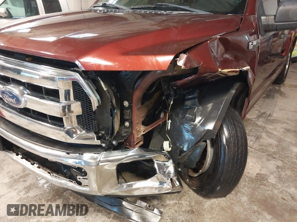 2015 Ford F-150 XLT with VIN 1FTEW1C84FKD05672, listed as a IAAI auction lot 41366154 with 119,504 mi miles and . Bid and sale history available at carsss.com. Image 6.