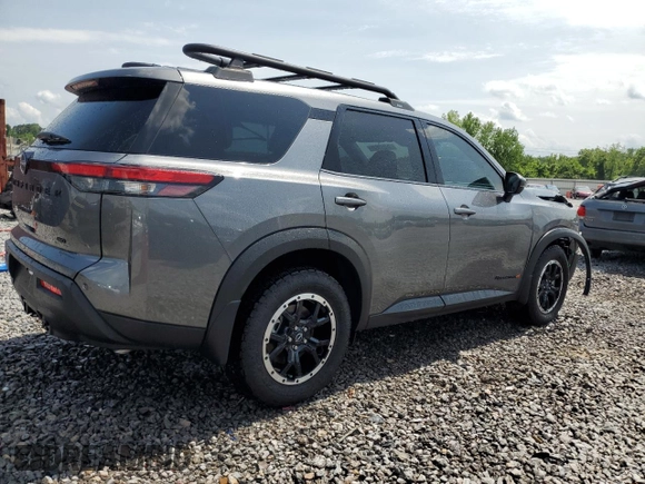 2023 Nissan Pathfinder Rock Creek with VIN 5N1DR3BD9PC275069, listed as a Copart auction lot 56987655 with 15,841 mi miles and Salvage title. Bid and sale history available at DreamBid. Image 3.