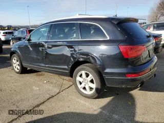 2015 Audi Q7 3.0T Premium with VIN WA1CGAFEXFD027008, listed as a Copart auction lot 86569104 with 114,352 mi miles and Salvage Title. Bid and sale history available at carsss.com. Image 2.