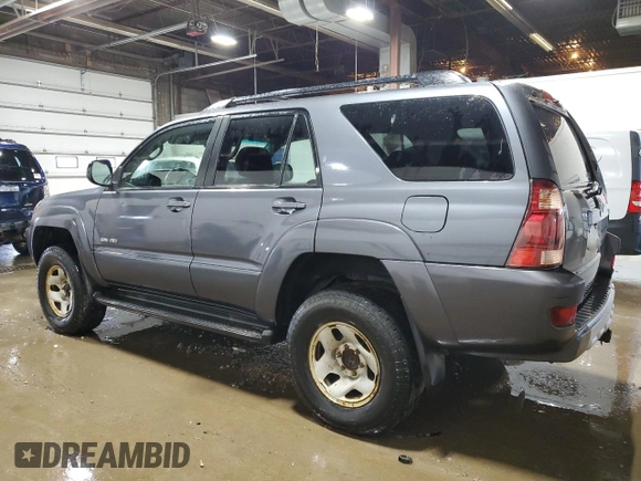 2003 Toyota 4Runner SR5 with VIN JTEBU14R930019562, listed as a Copart auction lot 54148655 with 287,176 mi miles and Clean Title. Bid and sale history available at DreamBid. Image 2.