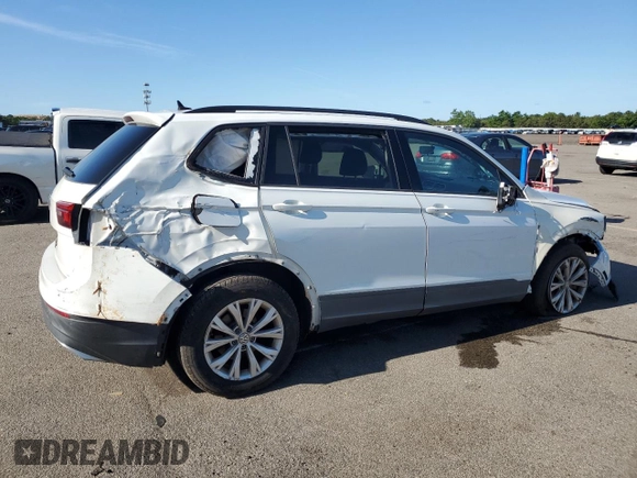 2020 Volkswagen Tiguan S with VIN 3VV1B7AX0LM037667, listed as a Copart auction lot 61649485 with 71,557 mi miles and Salvage title. Bid and sale history available at DreamBid. Image 3.