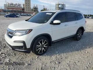 2022 Honda Pilot Touring 7-Passenger z VIN 5FNYF5H65NB011768, wystawiony jako Copart lot #74134503 z przebiegiem 27 517 mil mil oraz Szkoda całkowita • Salvage title. Historia ofert i sprzedaży dostępna na DreamBid. Obrazek 1.