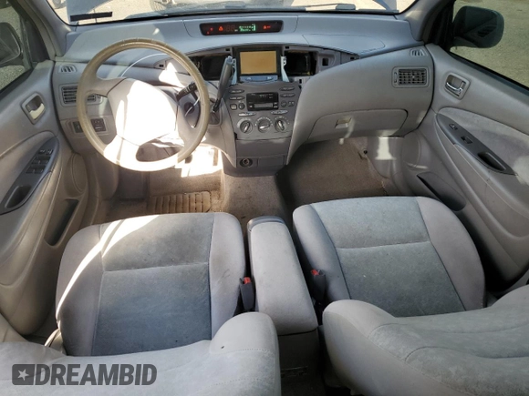 2001 Toyota Prius with VIN JT2BK12U910024705, listed as a Copart auction lot 53417885 with 286,602 mi miles and Salvage Title. Bid and sale history available at carsss.com. Image 8.