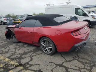 2024 Ford Mustang EcoBoost z VIN 1FAGP8UHXR5118099, wystawiony jako Copart lot #56729295 z przebiegiem 21 347 mil mil oraz Szkoda całkowita • Salvage title. Historia ofert i sprzedaży dostępna na DreamBid. Obrazek 2.