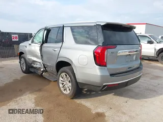 2024 GMC Yukon SLT with VIN 1GKS2BKD9RR282361, listed as a IAAI auction lot 41878591 with 13,347 mi miles. Bid and sale history available at carsss.com. Image 3.