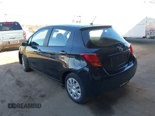 2015 Toyota Yaris L with VIN VNKKTUD32FA030980, listed as a IAAI auction lot 41655132 with 106,826 mi miles and . Bid and sale history available at carsss.com. Image 3.