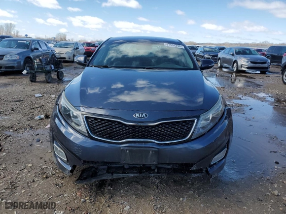 2015 Kia Optima LX with VIN 5XXGM4A73FG467460, listed as a Copart auction lot 49727315 with 118,573 mi miles and Salvage Title. Bid and sale history available at carsss.com. Image 5.
