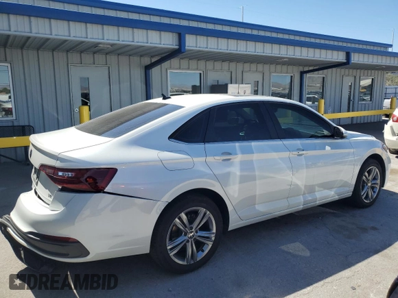 2023 Volkswagen Jetta SE with VIN 3VW7M7BU1PM026204, listed as a Copart auction lot 53906345 with 16,763 mi miles and Salvage title. Bid and sale history available at DreamBid. Image 3.