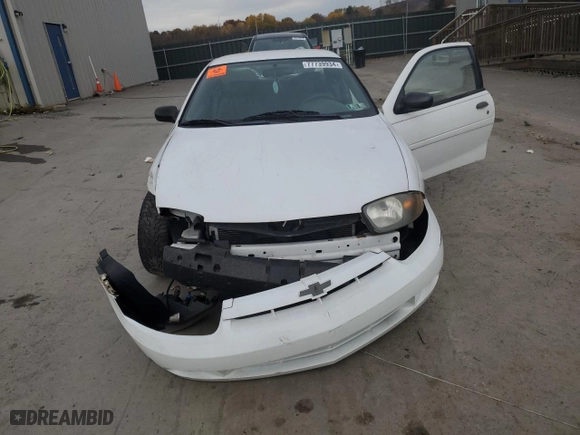 2005 Chevrolet Cavalier with VIN 1G1JC12F857208816, listed as a Copart auction lot 77739934 with 0 mi miles and Salvage Title. Bid and sale history available at carsss.com. Image 5.