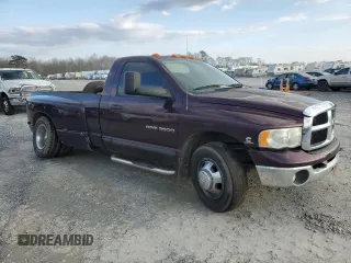 2004 Dodge Ram 3500 SLT with VIN 3D7MA46C34G254929, listed as a Copart auction lot 42400195 with 152,283 mi miles and Salvage Title. Bid and sale history available at carsss.com. Image 4.