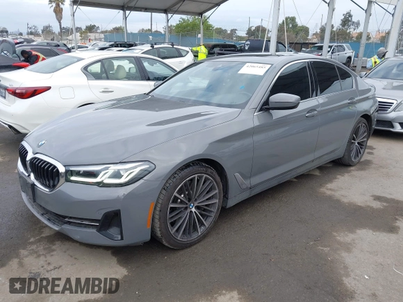 2021 BMW 5 Series 530i with VIN WBA53BH08MWX16268, listed as a IAAI auction lot 42065485 with 42,659 mi miles and . Bid and sale history available at DreamBid. Image 19.