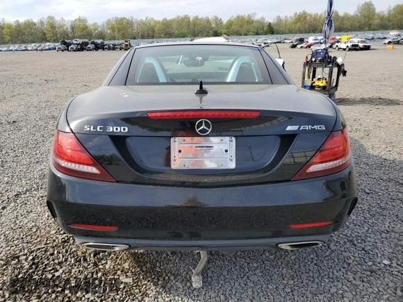 2018 Mercedes-Benz SLC 300 с VIN WDDPK3JA1JF156084, выставлен на аукционе Copart как лот 54167855 с пробегом 45 036 миль миль и Списание • Salvage title. История ставок и продаж доступна на DreamBid. Изображение 6.