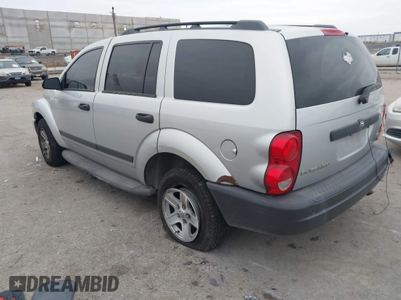 2006 Dodge Durango SXT with VIN 1D4HB38N86F121320, listed as a IAAI auction lot 42427186 with 195,607 mi miles and . Bid and sale history available at DreamBid. Image 3.