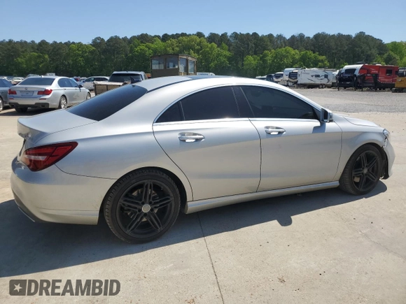 2018 Mercedes-Benz CLA 250 with VIN WDDSJ4GB6JN642107, listed as a Copart auction lot 52400635 with 66,020 mi miles and Salvage title. Bid and sale history available at DreamBid. Image 3.