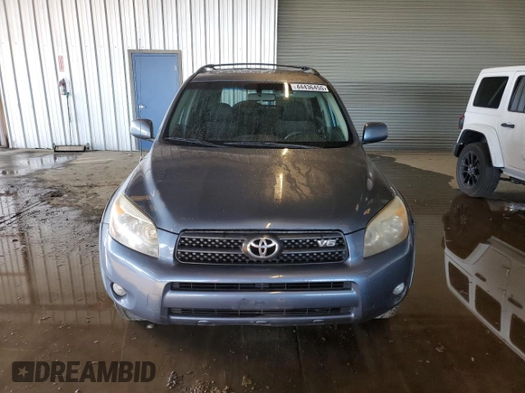 2008 Toyota RAV4 Sport with VIN JTMBK32V486047120, listed as a Copart auction lot 44436455 with 190,085 mi miles and Salvage Title. Bid and sale history available at carsss.com. Image 5.