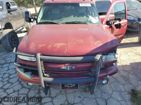 2005 Chevrolet Suburban LT z VIN 3GNFK16Z15G161144, wystawiony jako Copart lot #43134015 z przebiegiem Nie podano mil oraz Szkoda całkowita • Salvage title. Historia ofert i sprzedaży dostępna na DreamBid. Obrazek 12.
