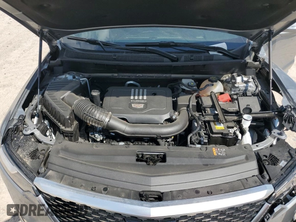 2024 Cadillac XT6 FWD Luxury with VIN 1GYKPAR40RZ736486, listed as a Copart auction lot 71755204 with 8,629 mi miles and Salvage Title. Bid and sale history available at carsss.com. Image 12.
