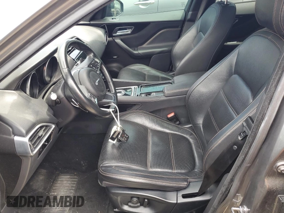 2018 Jaguar F-Pace 20d Prestige with VIN SADCK2FN6JA240059, listed as a Copart auction lot 55616185 with 74,069 mi miles and Clean Title. Bid and sale history available at DreamBid. Image 7.