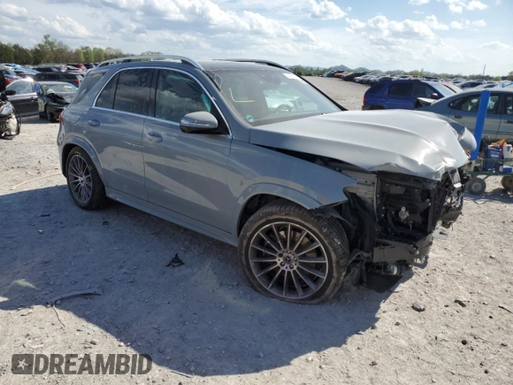 2024 Mercedes-Benz GLE 450 with VIN 4JGFB5KB9RB177353, listed as a Copart auction lot 51438105 with 2,308 mi miles and Salvage title. Bid and sale history available at DreamBid. Image 4.