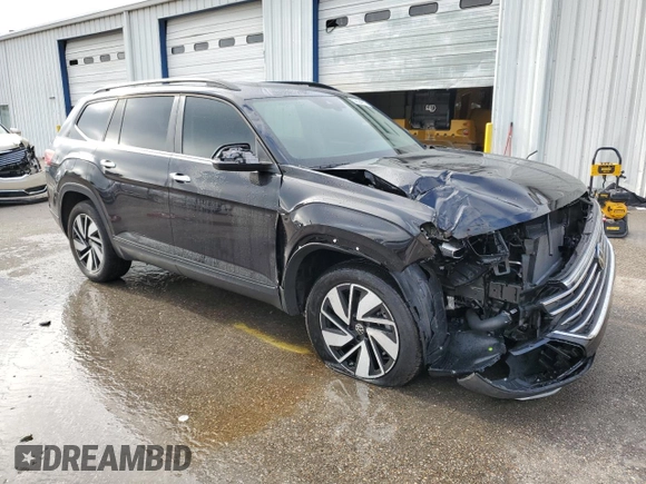2024 Volkswagen Atlas SE z VIN 1V2JR2CAXRC616048, wystawiony jako Copart lot #56694875 z przebiegiem 11 281 mil mil oraz Szkoda całkowita • Salvage title. Historia ofert i sprzedaży dostępna na DreamBid. Obrazek 4.