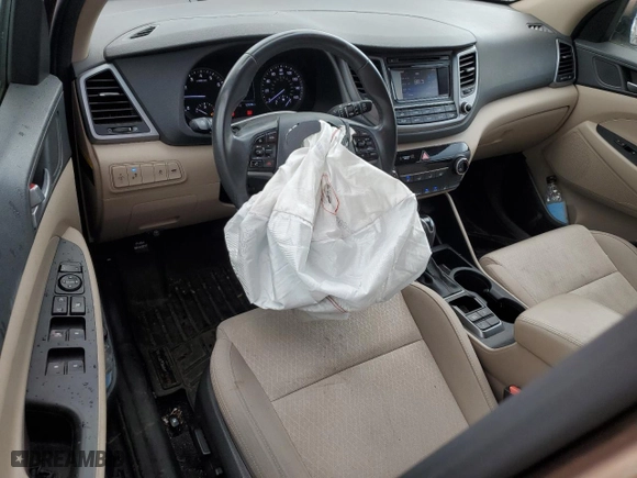 2016 Hyundai Tucson Eco with VIN KM8J3CA28GU160381, listed as a Copart auction lot 51021105 with 131,610 mi miles and Salvage Title. Bid and sale history available at carsss.com. Image 8.