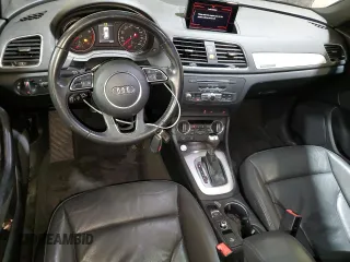 2017 Audi Q3 Premium with VIN WA1ECCFS7HR011053, listed as a Copart auction lot 50505645 with 78,842 mi miles and Salvage title. Bid and sale history available at DreamBid. Image 8.