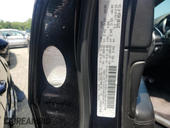 2016 Jeep Grand Cherokee Overland z VIN 1C4RJFCG5GC343864, wystawiony jako Copart lot #60892615 z przebiegiem 97 133 mil mil oraz Szkoda całkowita • Salvage title. Historia ofert i sprzedaży dostępna na DreamBid. Obrazek 13.