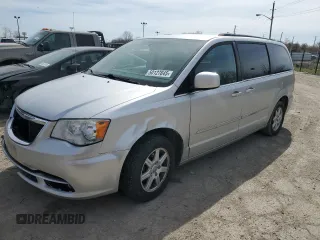 2012 Chrysler Town & Country Touring with VIN 2C4RC1BG8CR337721, listed as a Copart auction lot 50127845 with 175,173 mi miles and Salvage Title. Bid and sale history available at carsss.com. Image 1.