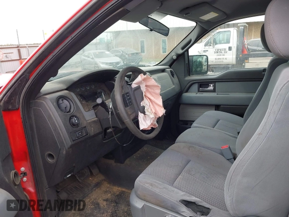 2013 Ford F-150 XL with VIN 1FTMF1CM6DKG07048, listed as a IAAI auction lot 42019058 with 123,338 mi miles and . Bid and sale history available at carsss.com. Image 8.