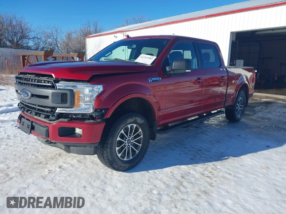 2018 Ford F-150 XL with VIN 1FTFW1EG3JKG07472, listed as a IAAI auction lot 41252582 with 138,106 mi miles and . Bid and sale history available at carsss.com. Image 19.