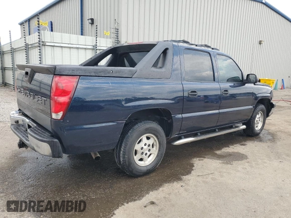 2005 Chevrolet Avalanche Z66 with VIN 3GNEC12Z95G286942, listed as a Copart auction lot 53997305 with 186,714 mi miles and Salvage title. Bid and sale history available at DreamBid. Image 3.