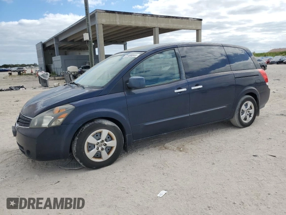 2009 Nissan Quest S with VIN 5N1BV28U09N101256, listed as a Copart auction lot 81488944 with 72,969 mi miles and Clean Title. Bid and sale history available at carsss.com. Image 1.