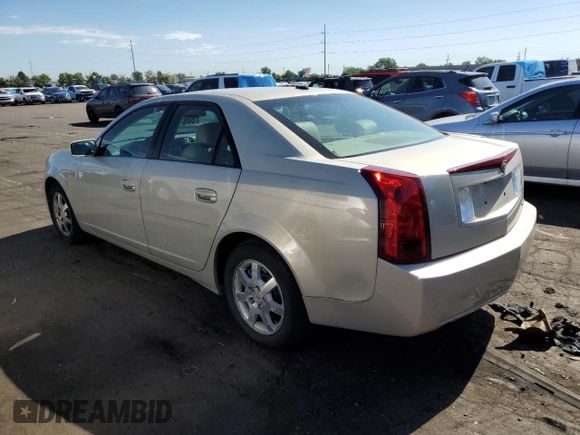 2007 Cadillac CTS with VIN 1G6DP577270137967, listed as a Copart auction lot 60741934 with 141,487 mi miles and Salvage Title. Bid and sale history available at carsss.com. Image 2.