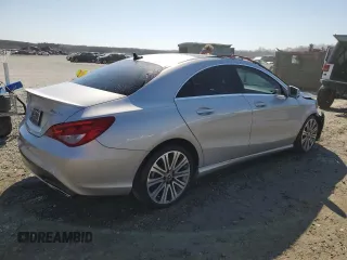 2018 Mercedes-Benz CLA 250 with VIN WDDSJ4GB1JN584178, listed as a Copart auction lot 43934824 with 64,130 mi miles and . Bid and sale history available at DreamBid. Image 3.