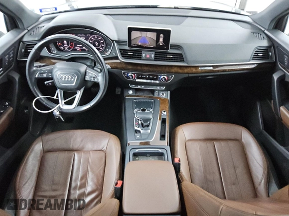 2018 Audi Q5 Premium with VIN WA1ANAFY4J2185999, listed as a Copart auction lot 50827985 with 66,195 mi miles and Clean Title. Bid and sale history available at DreamBid. Image 8.