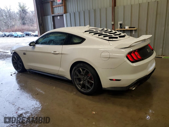 2021 Ford Mustang Mach 1 with VIN 1FA6P8R00M5551342, listed as a Copart auction lot 84078814 with 17,964 mi miles and Salvage Title. Bid and sale history available at carsss.com. Image 2.