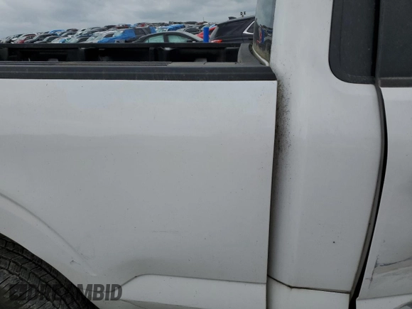 2021 Ford F-150 XL with VIN 1FTMF1EP7MKE72931, listed as a Copart auction lot 60650605 with 23,825 mi miles and Salvage title. Bid and sale history available at DreamBid. Image 10.