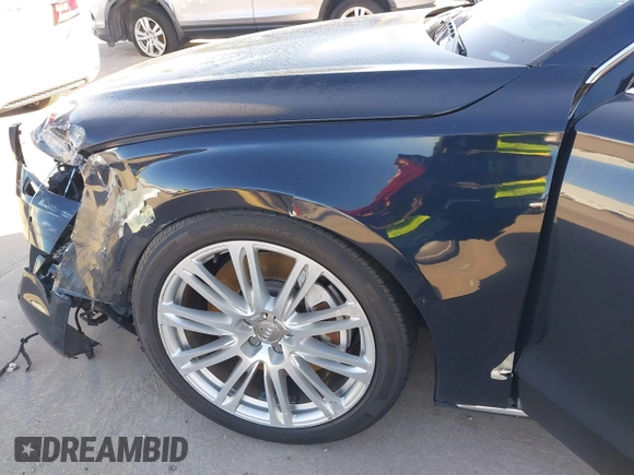2013 Audi A8 L 4.0L with VIN WAUR2AFD3DN012893, listed as a IAAI auction lot 41209419 with 116,990 mi miles. Bid and sale history available at carsss.com. Image 18.