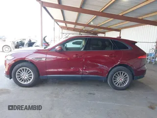 2017 Jaguar F-Pace 35t with VIN SADCS2BVXHA065444, listed as a IAAI auction lot 42441965 with 52,893 mi miles and . Bid and sale history available at DreamBid. Image 14.