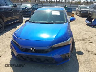 2022 Honda Civic Sedan Touring with VIN 2HGFE1F91NH307155, listed as a IAAI auction lot 41759648 with 1 mi miles. Bid and sale history available at carsss.com. Image 11.