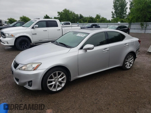 2011 Lexus IS 250 with VIN JTHCF5C29B5045464, listed as a Copart auction lot 61548185 with 116,761 mi miles and Clean title. Bid and sale history available at DreamBid. Image 1.