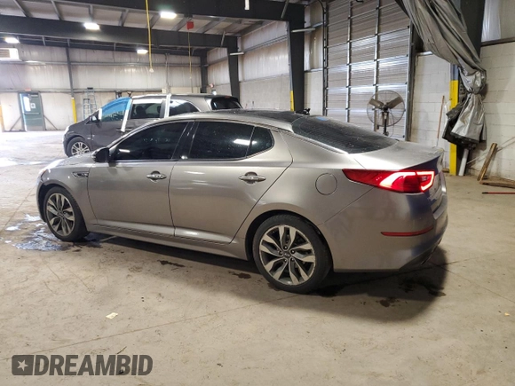 2015 Kia Optima SXL Turbo with VIN 5XXGR4A61FG431419, listed as a Copart auction lot 53949205 with 92,330 mi miles and Salvage title. Bid and sale history available at DreamBid. Image 2.