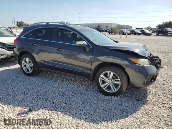 2013 Acura RDX Technology with VIN 5J8TB3H56DL016671, listed as a Copart auction lot 80267424 with Not provided miles and Clean title. Bid and sale history available at DreamBid. Image 4.