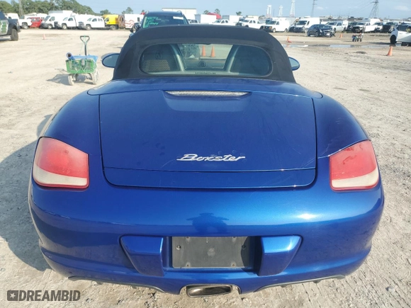 2011 Porsche Boxster with VIN WP0CA2A80BU710179, listed as a Copart auction lot 79343154 with 0 mi miles and Salvage Title. Bid and sale history available at carsss.com. Image 6.