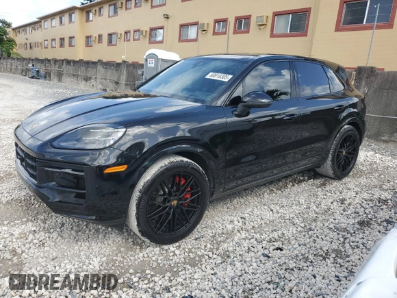 2024 Porsche Cayenne S with VIN WP1AL2AY7RDA33299, listed as a Copart auction lot 60818305 with 3,599 mi miles and Non repairable. Bid and sale history available at DreamBid. Image 1.