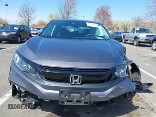2020 Honda Civic Sedan LX with VIN 2HGFC2F66LH515272, listed as a IAAI auction lot 41946912 with 87,176 mi miles. Bid and sale history available at carsss.com. Image 6.