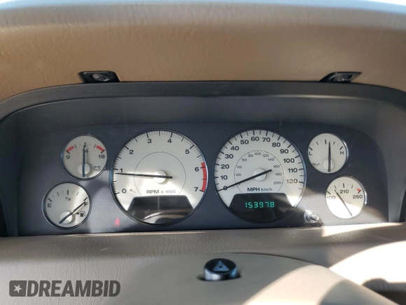 2004 Jeep Grand Cherokee Limited with VIN 1J4GW58S24C374012, listed as a Copart auction lot 44896325 with 153,978 mi miles and Salvage title. Bid and sale history available at DreamBid. Image 9.