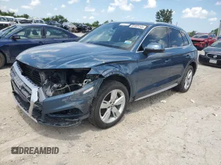 2018 Audi Q5 Premium Plus with VIN WA1BNAFY9J2210268, listed as a Copart auction lot 63487245 with 103,539 mi miles and Clean title. Bid and sale history available at DreamBid. Image 1.
