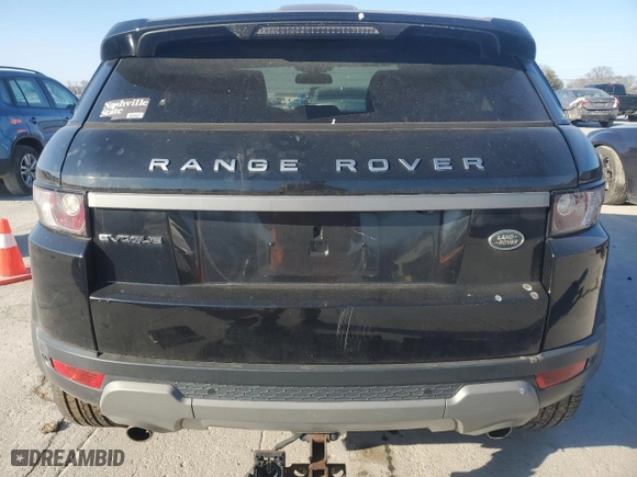 2015 Land Rover Range Rover Evoque Pure Plus with VIN SALVP2BG0FH963409, listed as a Copart auction lot 48713205 with 0 mi miles and Salvage Title. Bid and sale history available at carsss.com. Image 6.