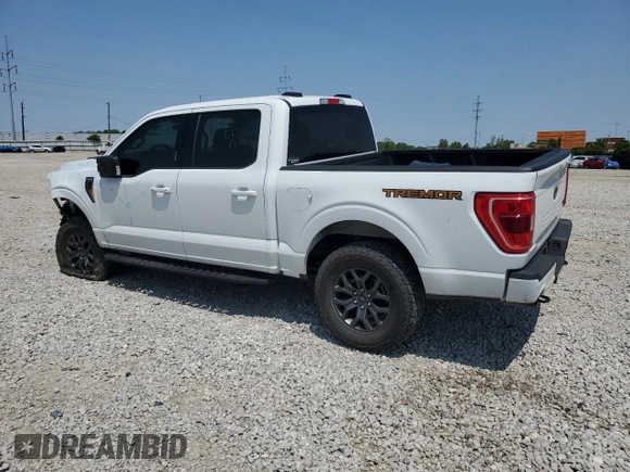 2022 Ford F-150 XL with VIN 1FTEW1E84NFA98656, listed as a Copart auction lot 59326935 with 49,609 mi miles and Salvage title. Bid and sale history available at DreamBid. Image 2.